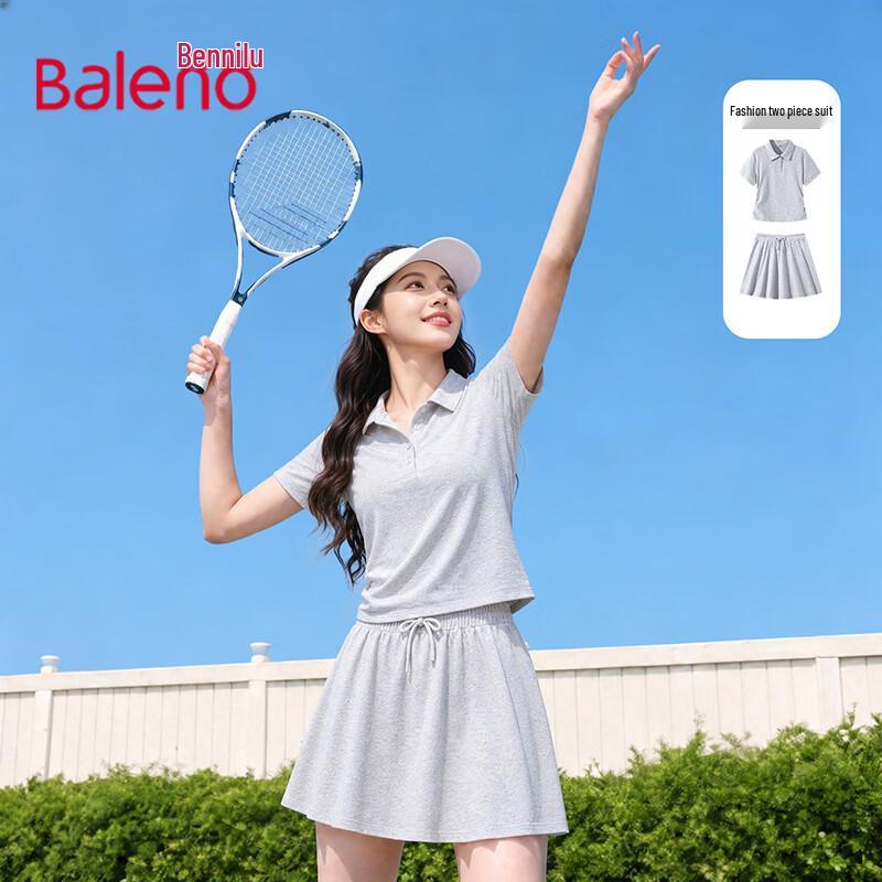Baleno Women s Polo Shirt & A-line Skirt Set M
