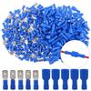 50 Pairs Electrical Insulated Wire Connectors Kit Blue Red Yellow Spade Quick Disconnect Connector Crimp Cable Terminals