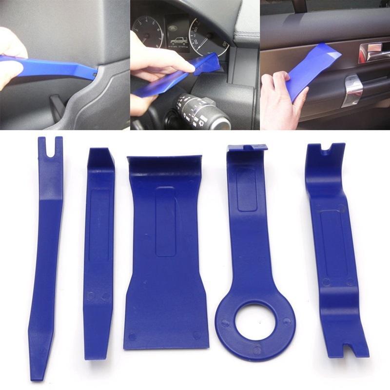 Buy 5Pcs/Set Car Interior Dash Radio Door Clip Panel Trim Kit Open