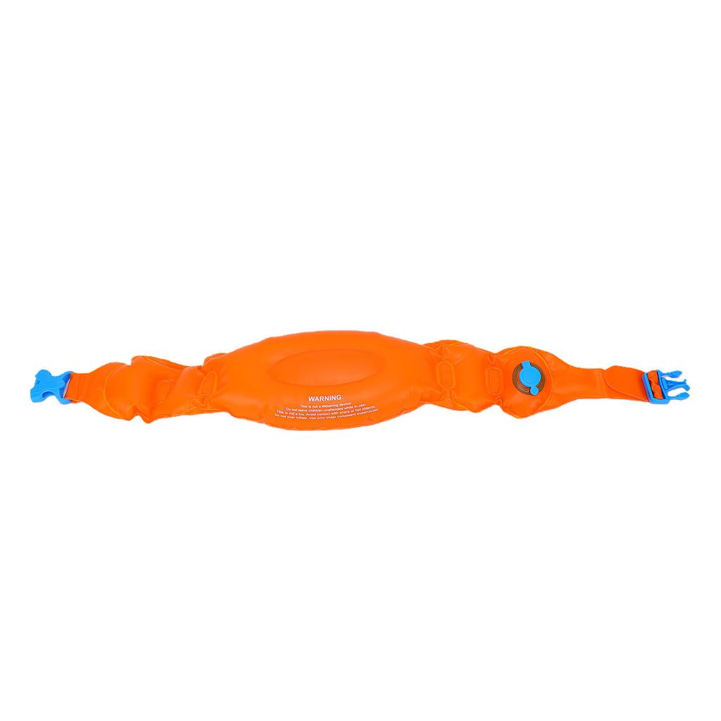 PVC Inflatable Swim Belt Adjustable Flotation Swim Belt with Secure Buckle for Pool