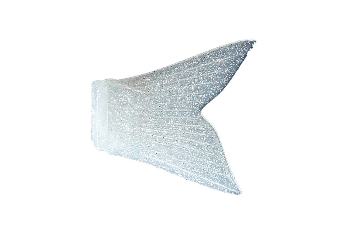 JACKALL Spare Tail Dow s Swimmer 220 Clear/Silver Flake