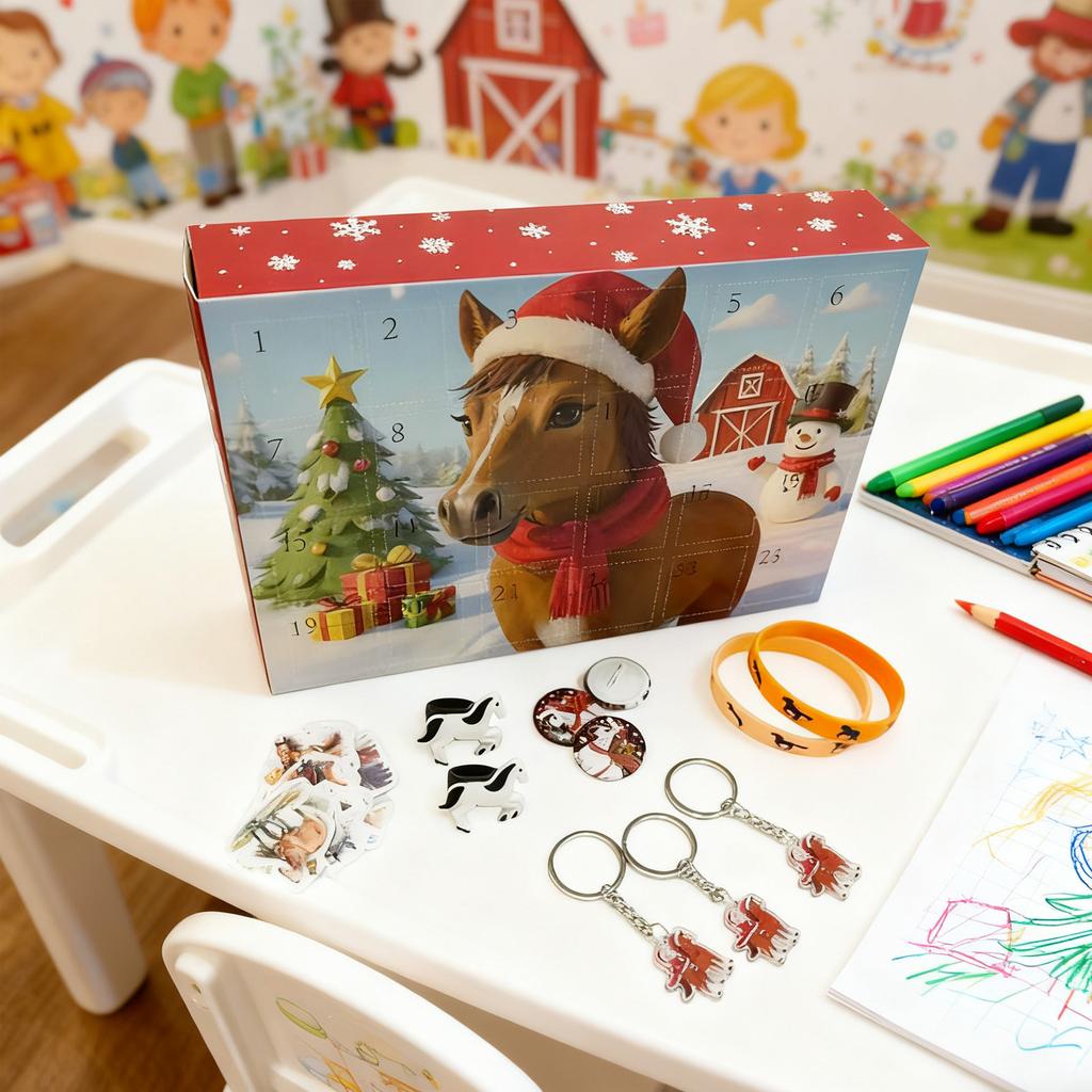 Day Blind Boxes Christmas Countdown Advent Calendar 24-Day Christmas Countdown Calendar Kids' Surprise Toys