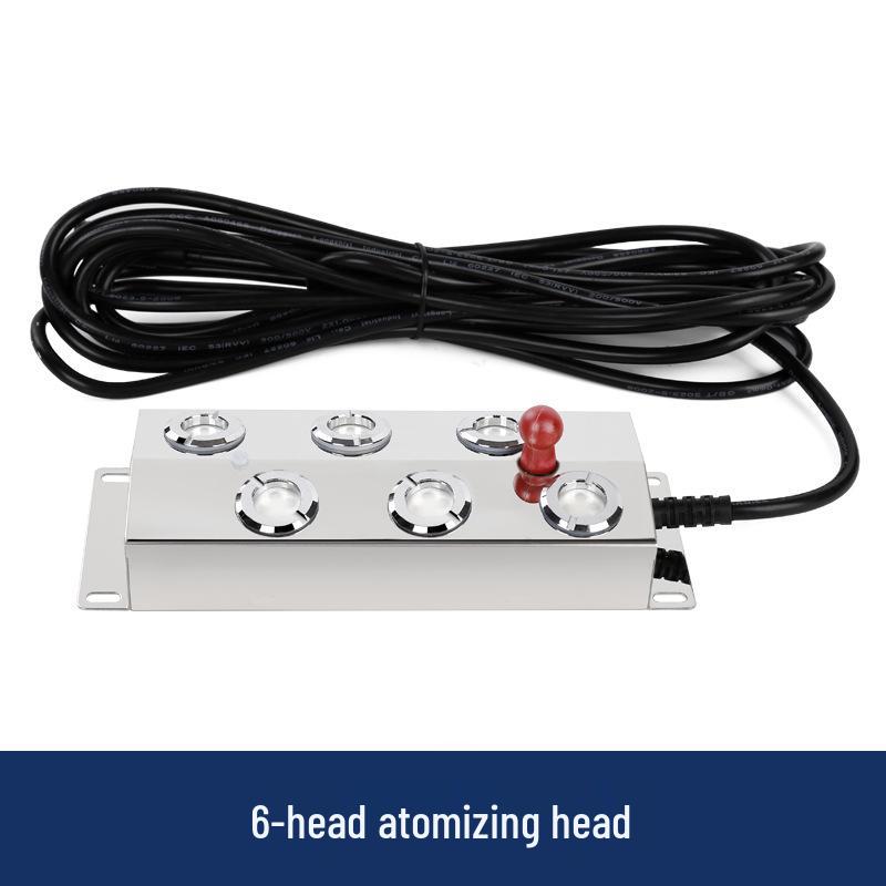 Ultrasonic Ten-Head Atomizer Humidifier: High-Volume Mist Plate for Water Features and Fogging