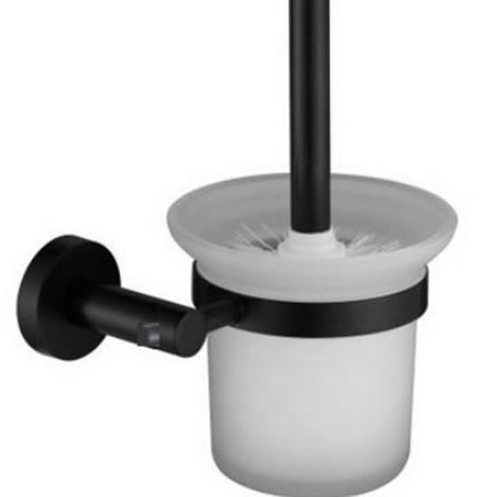 Space Aluminum Black Toilet Brush with Holder - XKD-9250H Luxury чёрный