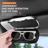 XOWS7 Car Sun Visor Sunglasses Case for Skoda Octavia Fabia Superb Rapid, Eyeglasses Holder Storage Box Auto Interior Accessories