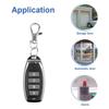 433MHz Auto Copy Remote Control Electric Garage Door Opener Remote Controller Duplicator Clone Cloning Code Transmitter