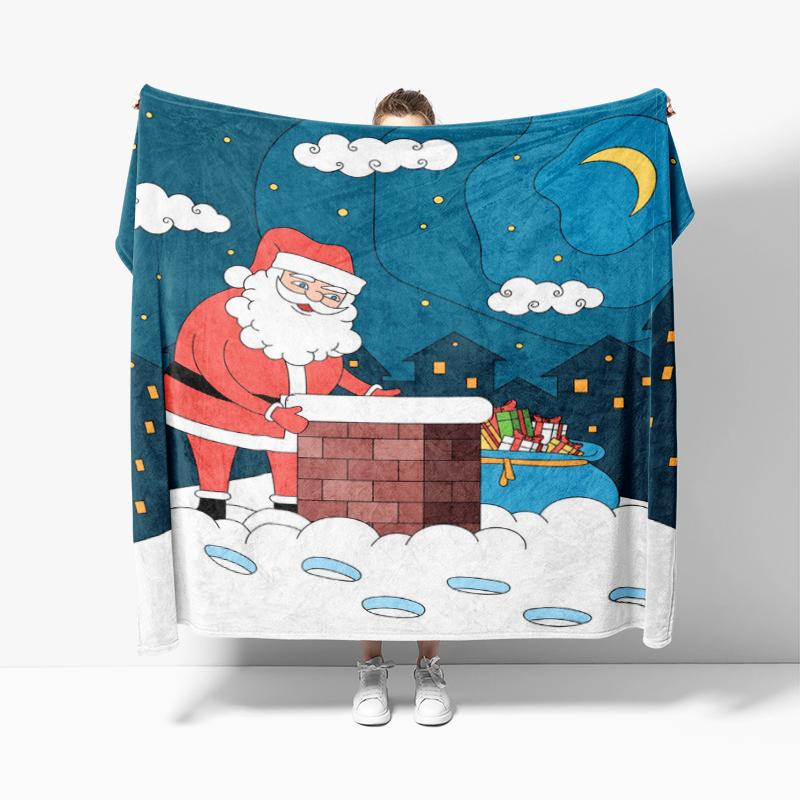 

Домашнее украшение плюшевые пледы Диван одеяло Покрывало кровать пушистые мягкие одеяла декор Плед Современный Хэллоуин Счастливого Рождества зима 30x40inch