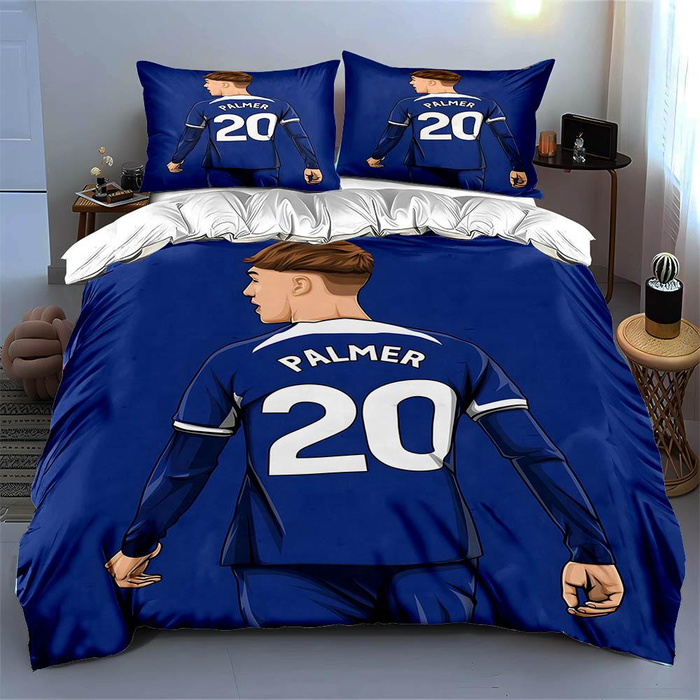 Footballer Palmer Illustration. Bedding Sets Duvet Cover Sets Duvet Covers Pillowcases(1 * Duvet Cover 2 * Pillowcases, Without Duvet Insert)