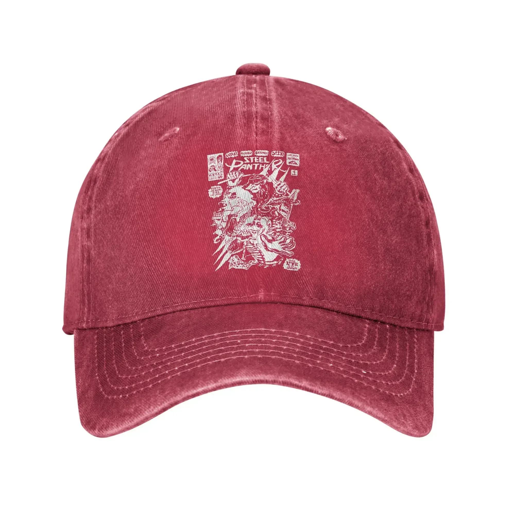 

Panteras Band Sun Baseball Cap Trendy UnisexTeens Washed Trucker Hat Sunscreen Running Hippie Snapback Cap Birthday Present One Size