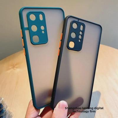 Etui na telefon Fine Hole Frosted z ochroną obiektywu do OPPO A93, A55, R17, Reno5 Pro