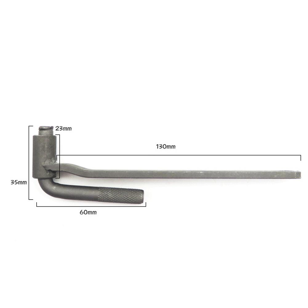 Universal Motorcycle Valve Screw Engine Valve Adjustment Tool Valve Screw Wrench 8/9/10mm T Type Spanner 0.1-2mm Feeler Gauge