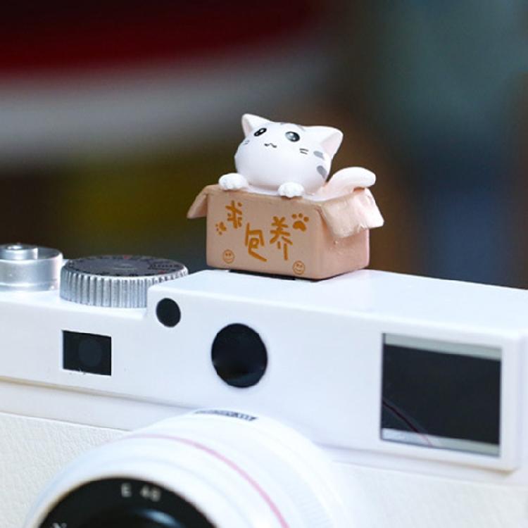 3D kreslený kryt sáněk fotoaparátu Roztomilý pro kočku DSLR Prachotěsný kryt sáněk pro DS