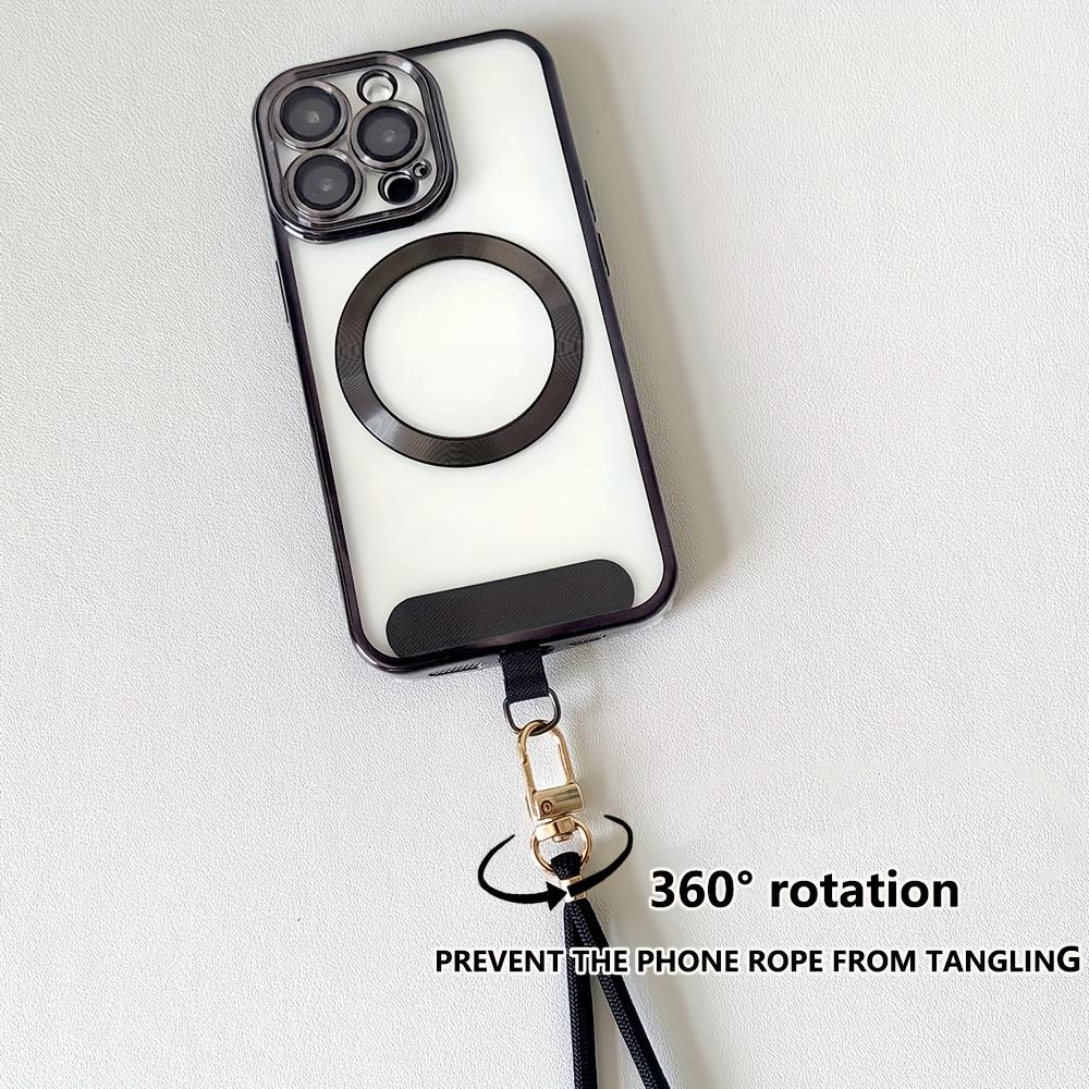 Adjustable Phone Lanyard, Anti-Drop Phone Strap for Travel, Long Adjustable Neck Strap, Functional Crossbody Phone Strap, Durable