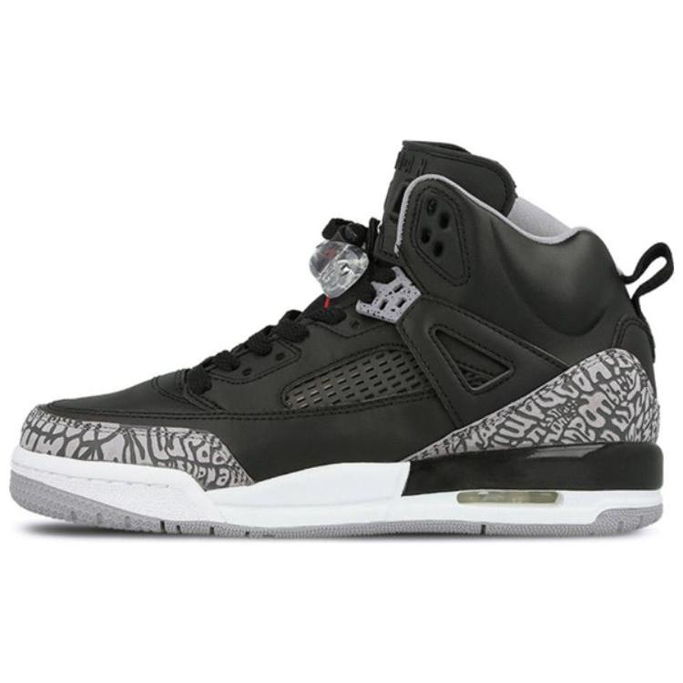 New Jordan Spizike Black Cement GS 317321-034
