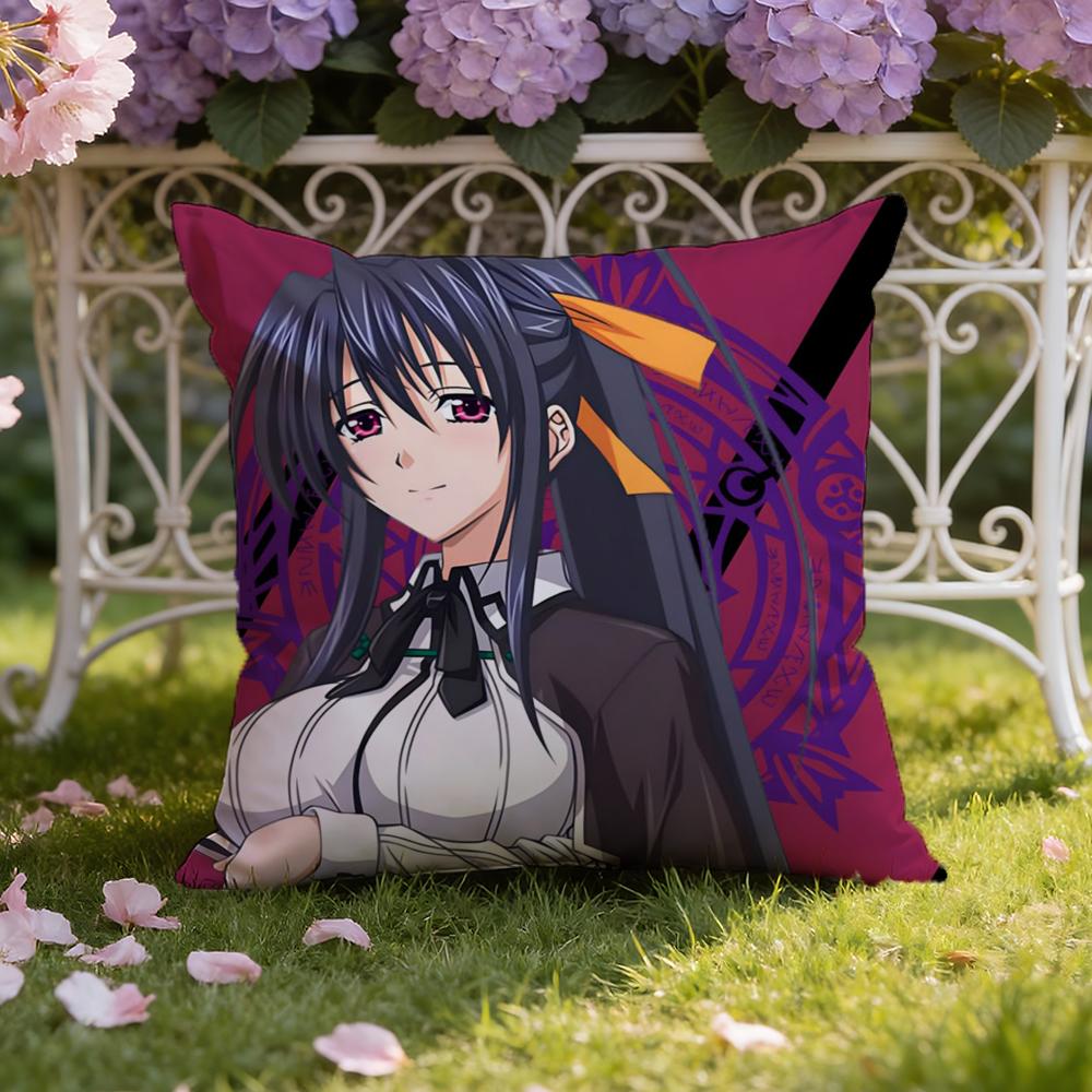 H-High School DxD Cushion Cover Home & Car Dual-Scene Pillow Cover: Reversible for Premium Comfort
