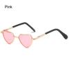 Heart-Shaped Cat Dog Sunglasses Party Cosplay Eyeglasses