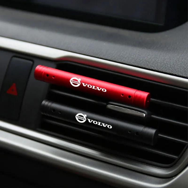 Car Air Vent Perfume Air Freshener Flavoring Smell Aroma Auto Interior For Volvo S60 S90 XC40 XC60 V90 S40 S80L Car Accessories