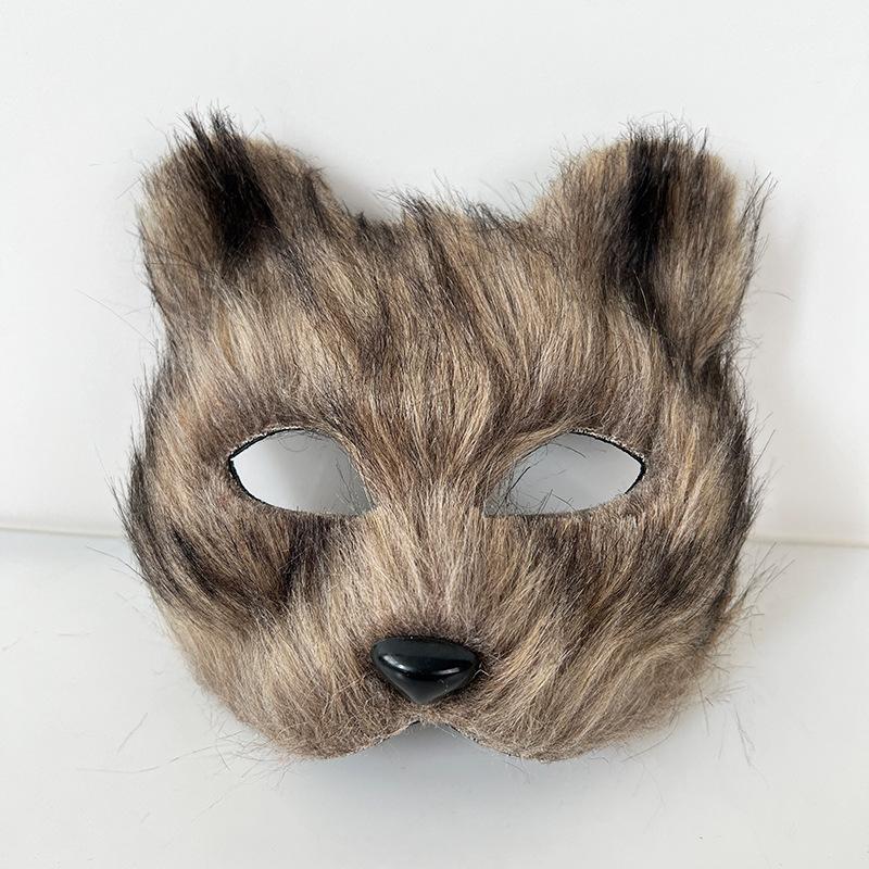 1/3 stk Rævehale Ører Søde Pote Handsker Plys Sæt Cosplay Animation Udstilling Halloween Fest Rekvisitter