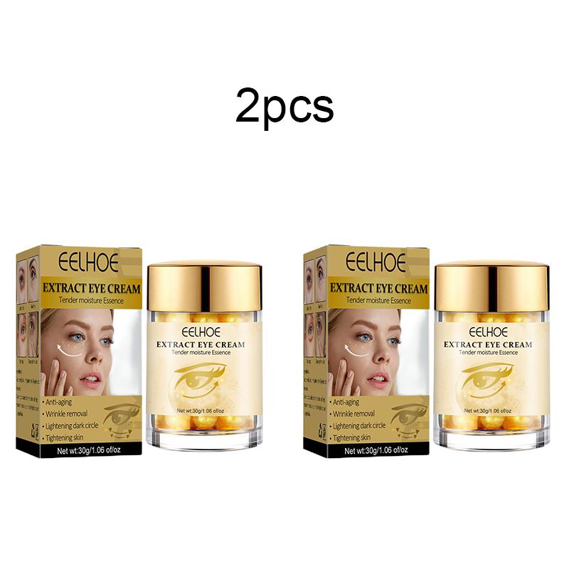 EELHOE Golden Revitalizing Eye Cream Eye Firming Fade Dark Circles Fine Lines Skin Lifting and Firming
