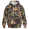Maple Leaf Camouflage 3D Hoodie Unisex Outdoor Fishing Camping Hunting Clothing Men's Hooded Jacket Top