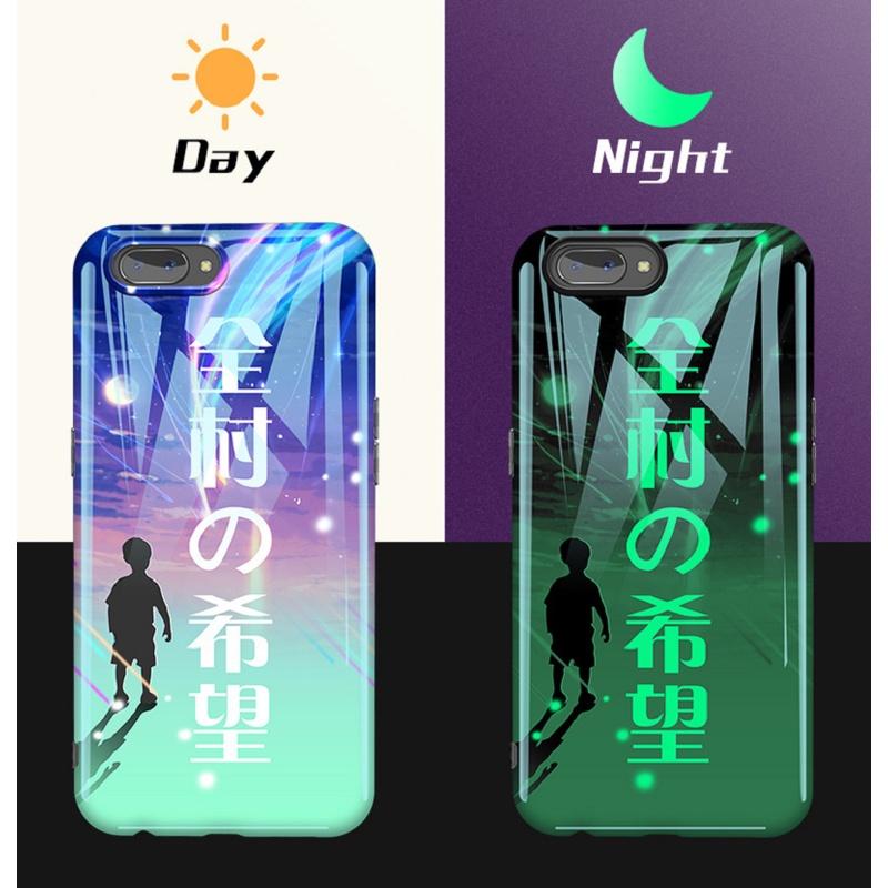Tpu Creative Luminous Smartphone Shell Soft Phone Case Cover For Iphonex 7 8