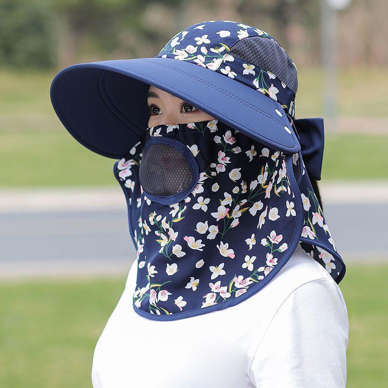 Chapeau de soleil respirant à large bord pour femmes d'âge moyen et âgées - Mode d'été et protection UV