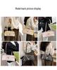 Frische karierte Crossbody-Umhängetasche mit Schleife 2026 - Vielseitig, Modisch, Beliebte kleine Tasche