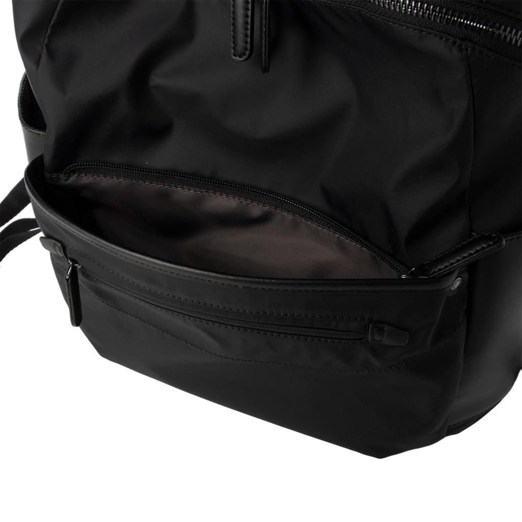 Backpack Taffeta X Recycled Daily Backpack for Women 2002704 Dark Gray [Isaac] [Nylon Leather] (15)