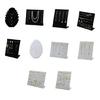 Earrings/Necklace Display Board Velvets Jewelry Presentation Stand Organizers