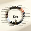 Guochao New Chinese Style Women's Bracelet: Natural Stone, Multi-Gemstone, Small Light Luxury Crystal Jewelry