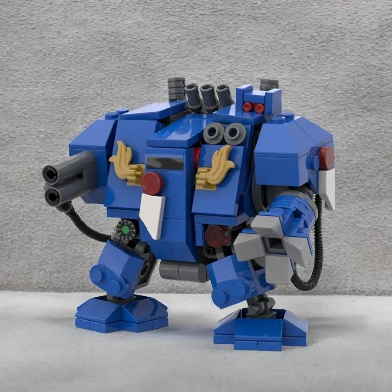 

236 деталей Дредноут 40K – Модель Дредноута Космического Десанта Warhammer 40K Модель из Строительных Блоков для Образования и Подарка на День Рождения DIY