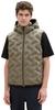 Winter Jacket Tom Tailor Hybrid Vest with Hood (1041313) Smoky Olive Green