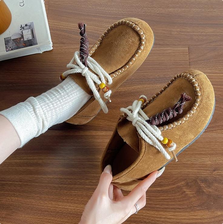 Fashion 2025 Ninja Tabi Single Shoes Women Retro Suede Flats Split Hoof Toe Boat Lolita Shoes Femme Mary Jeans Mocasines Ballerina Shoes