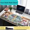Mouse Pad PC Non Slip Rubber HD Mousepad Laptop Gamer Cabinet Keyboard Pad One Piece Luffy Office Computer Gaming Desk Mouse Mat