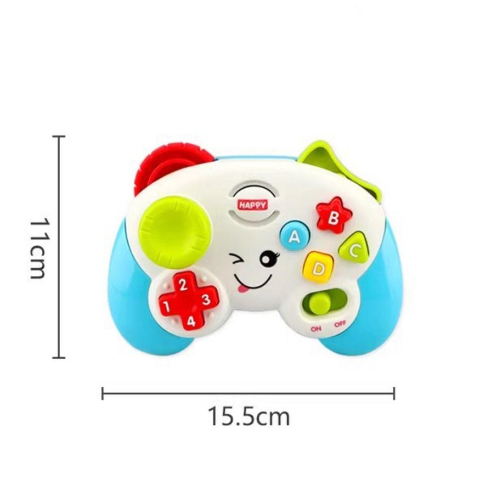 Lighting Game Handle Model Playable Handheld Game Music Toys Colorful Game Machine Toy Student
