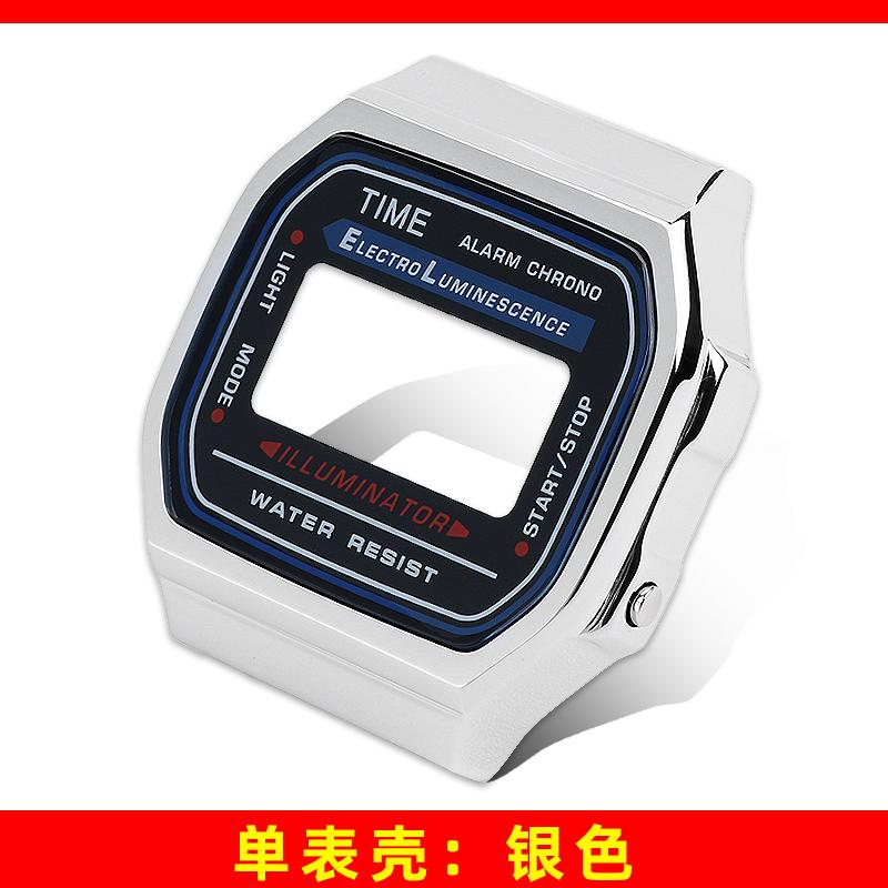 A168 Mod-Kit Stahlgehäuse Uhrenarmband Gehäuse Für G-SHOCK 3299 Casio A168WG Metalllünette Glas Wasserdichter Ring Armband Zubehör