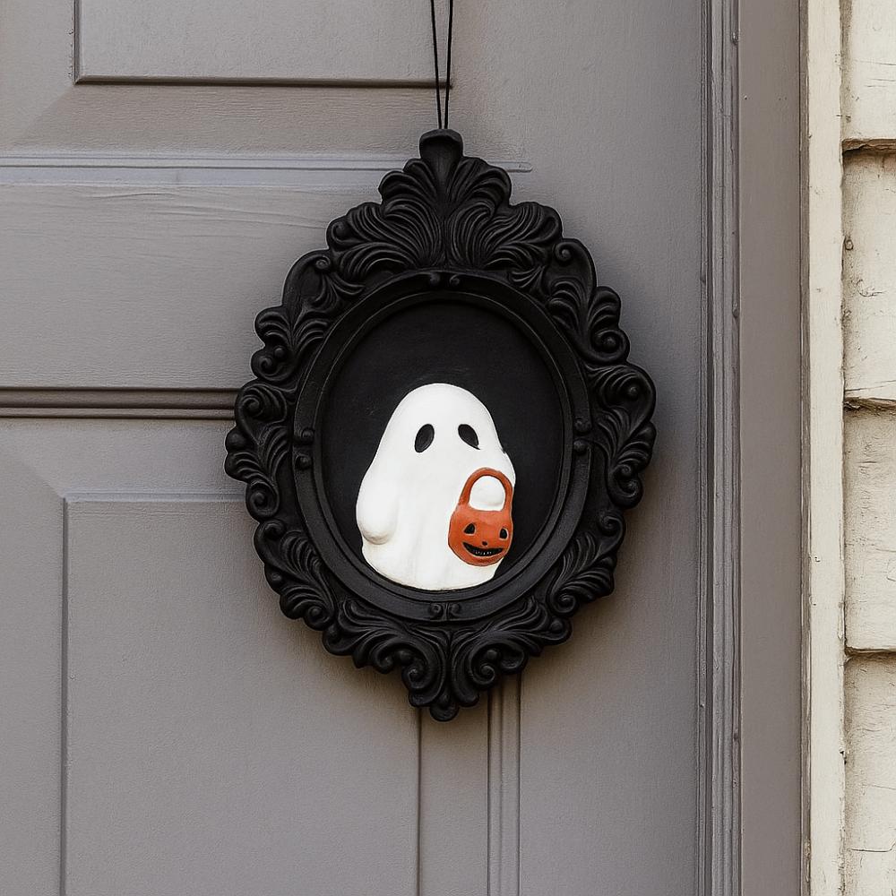 Resin Halloween Gothic Statue Halloween Themed Halloween Wall Decoration  Gothic Decor