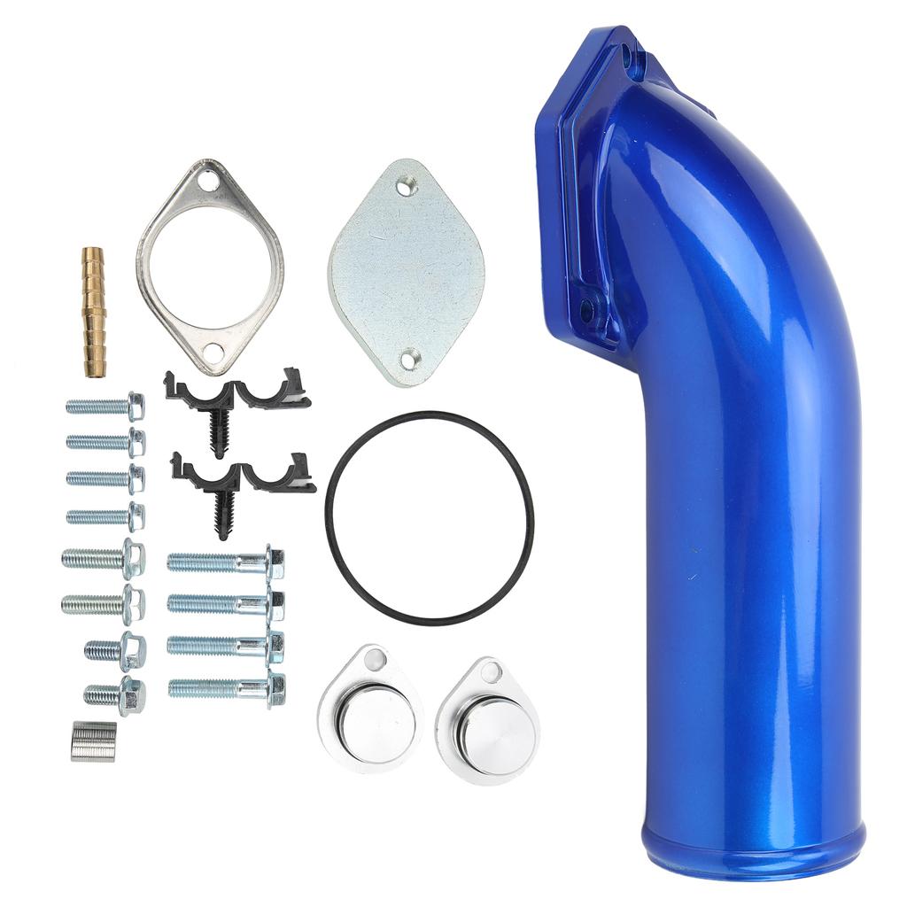 Inlet Intake Elbow Pipe Tube Kit Alloy Replacement for F‑250 Super Duty 6.4L 391ci V8 Powerstroke Diesel Turbo