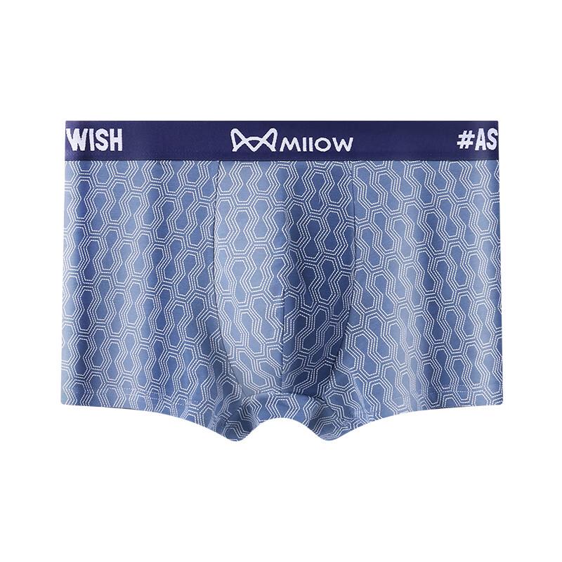 Mao Ren Men's Pure Cotton Breathable Boxer Briefs