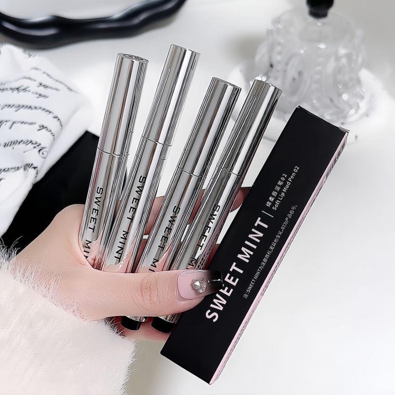 SweetMint Natural Matte Soft Lipstick - Low Saturation, Non-Staining Finish