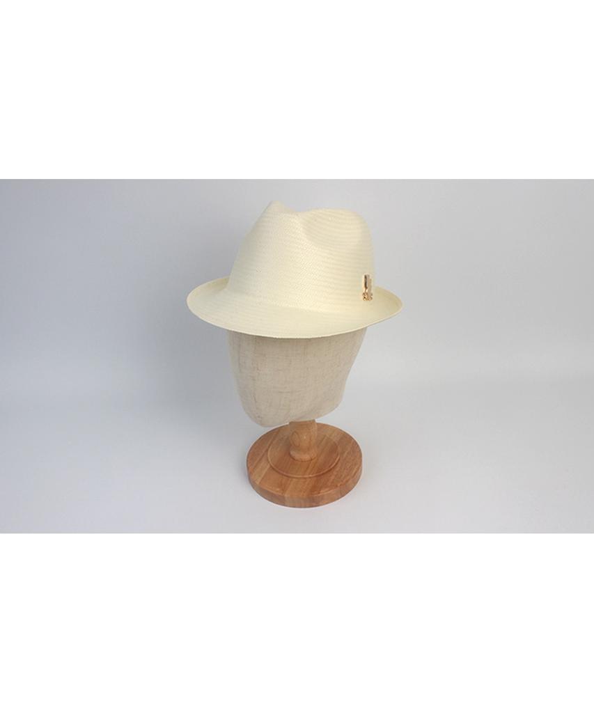 Yunibeosyeolkemiseuteuli Bu Gentle Simple Ivory Fedora Summer Hat