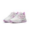 Nike Air Max 270 React Retro Bequem Langlebig Low Top Luftpolster Laufschuhe Damen Sneaker Off-White Lila CZ1609-100