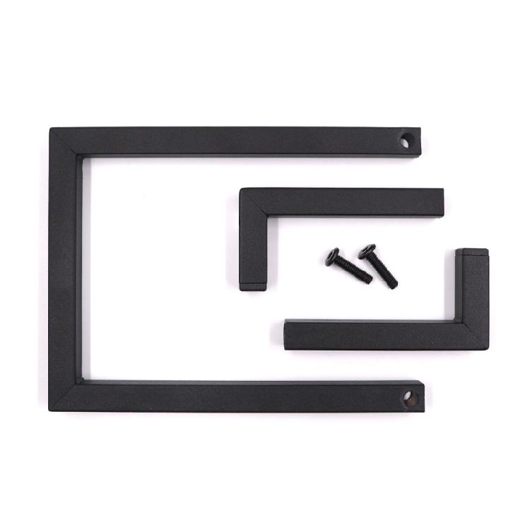 Bucolic Metal Vinyls Record Organizers Shelf Sturdy Iron Construction Vintage Display Rack For CDs Photo Frames