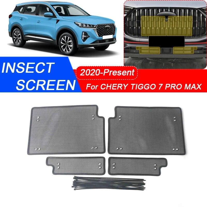 4PCS Car Insect-proof Air Inlet Protection Cover Airin Insert Net Vent Racing Grill Filter For CHERY TIGGO 7 PRO MAX 2020-2025