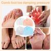 2026 New Hyggear Silicone Toe Separators, Hygear Toe Separators for Overlapping Toes Foot Corrector, Soft and Breathable Toe Separators 