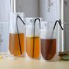 50PCS Einweg Saft Kaffee Flüssigkeit Tasche Dichtung Lebensmittel Tasche Klar Trinken Beutel Party Geschirr