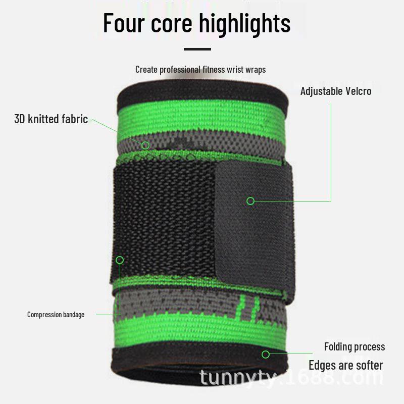 Sports Wrist Support Bandage for Sprains and Fitness