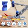 Stair Gauge Aluminum Alloy Hex Flat Gauge with Thumb Screw for Framing and Rafter Aluminium Alloy Stair Gauge Stair Gauge