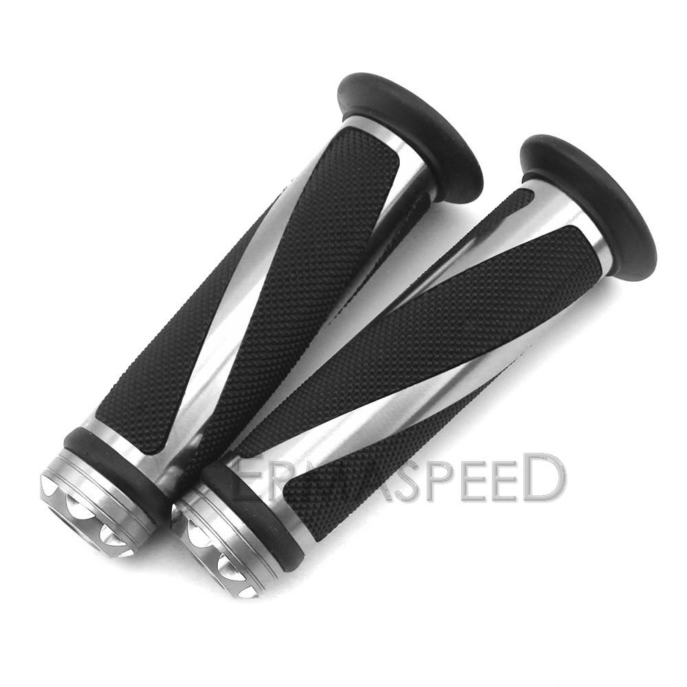 7/8" hliníkové pryžové rukojeti pro motocykly Rukojeti řídítek Rukojeť na konci tyče Rukojeti plynu Ruční rukojeti pro motocykly