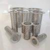 1 PZ 90-200 Tubo in PVC Acciaio Inossidabile 304 Filtro per Lavello da Cucina Colino Filtro Cestello Scarico a Pavimento per Ristoranti Commerciali Cucina